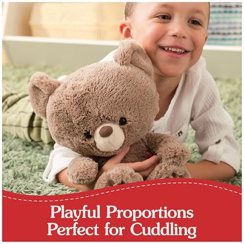 Image of GUND Kai Teddy Bear Plush Toy, Premium Stuffed Animal for Ages 1 and Up, Taupe, 12 inch