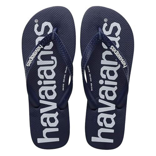 Havaianas - Top Logomania, Bequeme, Robuste und Leichte Badelatschen, Sohle mit Großem Logo, Unisex Erwachsene
