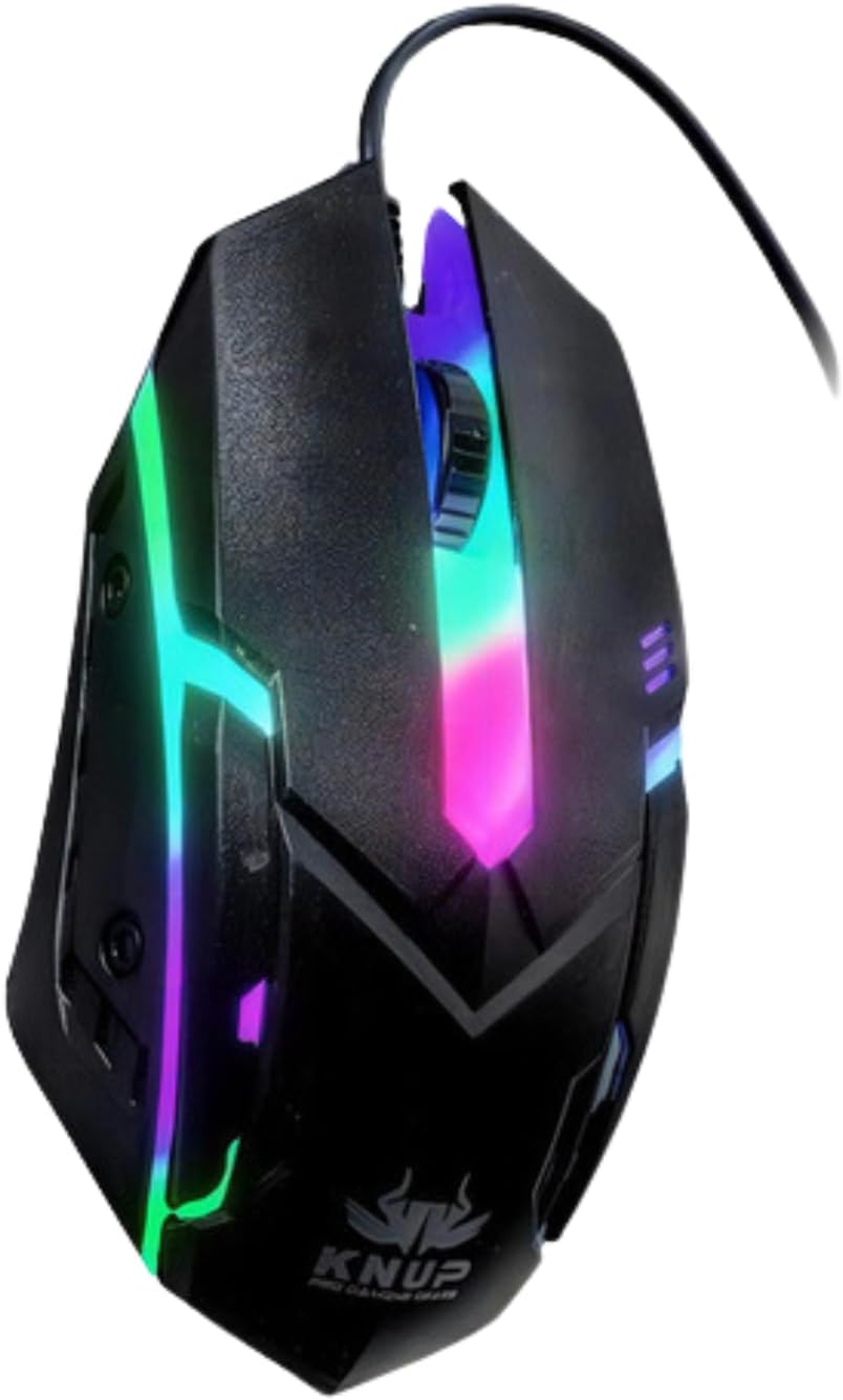 Kit Gamer mobilador Completo com Teclado, Mouse com LED RGB, Tripé para Celular, Hub USB e Mousepad