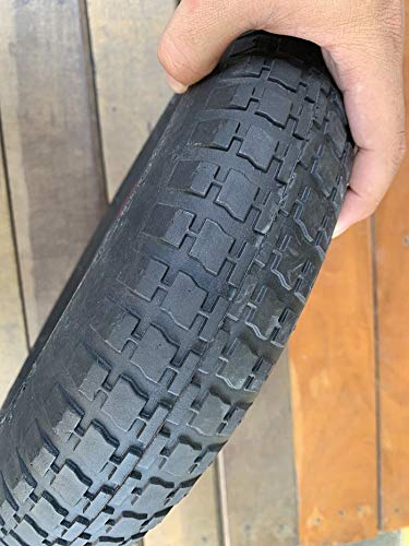 Kit 3 Pneus Para Carrinho de Mão Completo Com Câmara E Aro