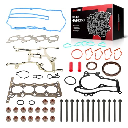 Image of Torchbeam Head Gasket Kit, Engine Cylinder Head Gasket Set Fit for Chevy Cruze 2011-2015, Buick Encore 2013-2021, Trax 2015-2021, Cruze Limited 2016, Sonic 2012-2020 1.4L, Replace#HS26540PT-1, HSCV001