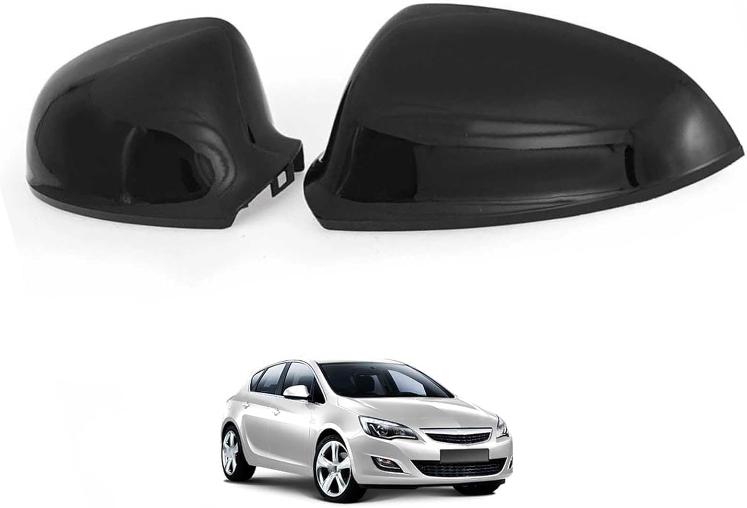 Coque Rétroviseur Opel Astra J (2010-2016) - Cache de Remplacement Extérieur Côté Gauche et Droit