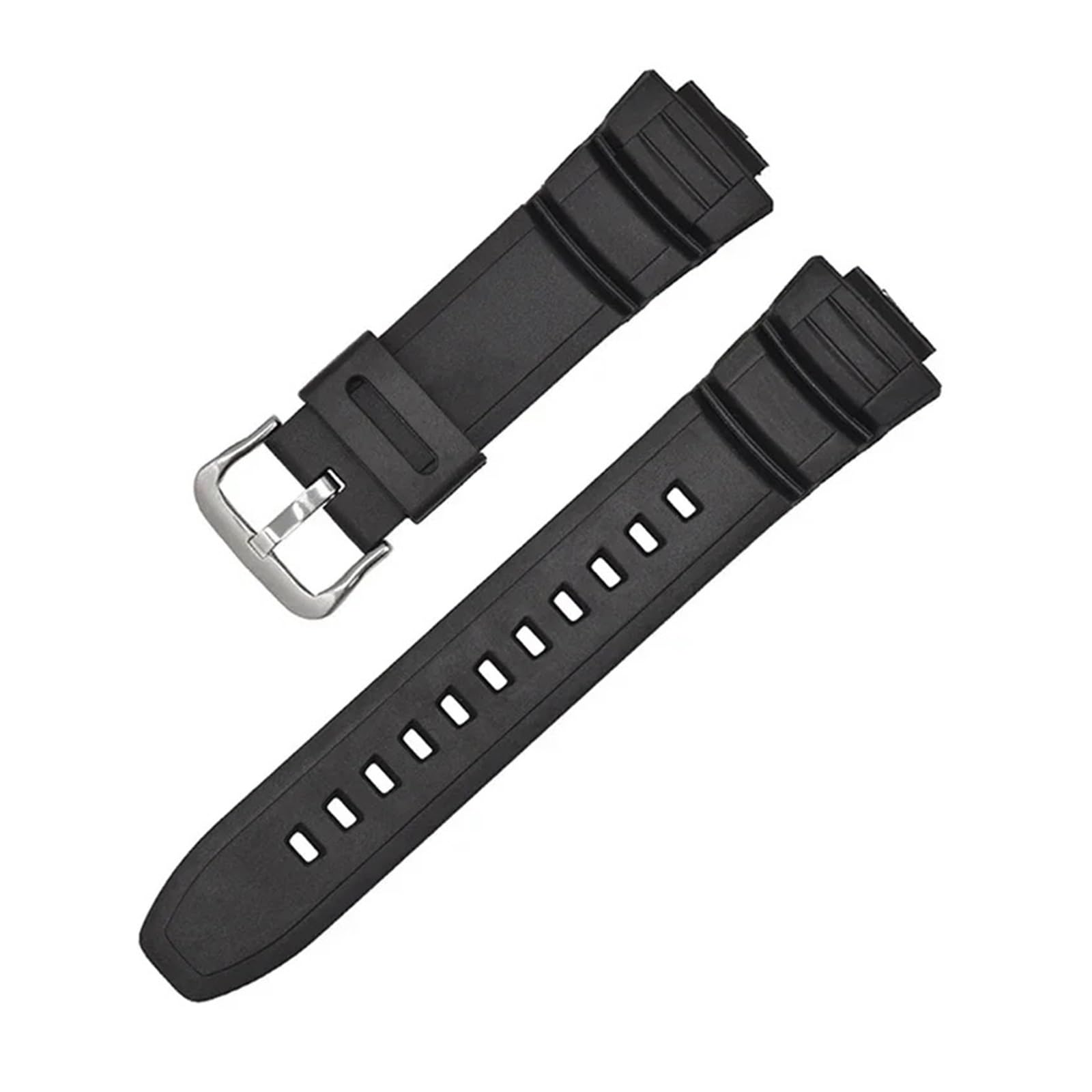 Correa de silicona 16mm para Casio 5434 que sustituye resina rota 6