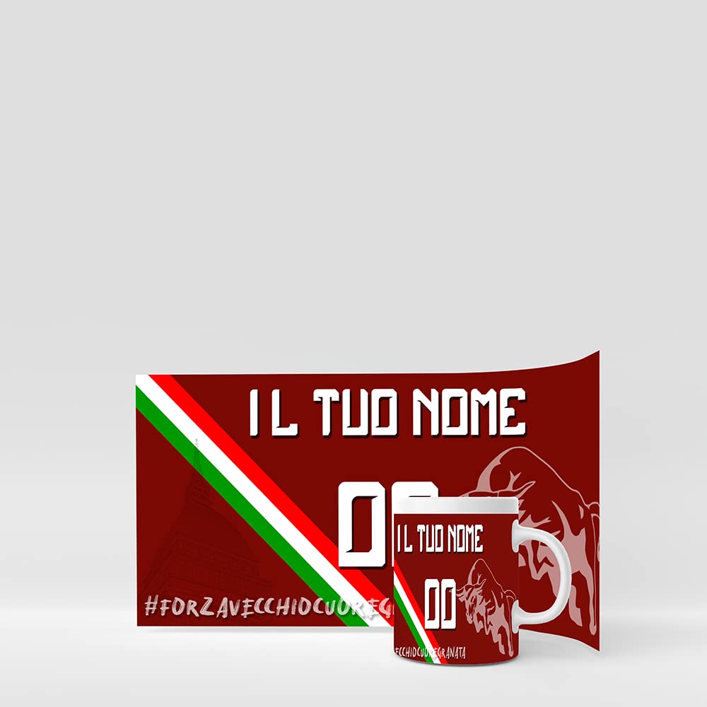 Tazza Ceramica Ufficiale Torino FC | Mug Da Collezione Per Tifosi | Design Con Logo