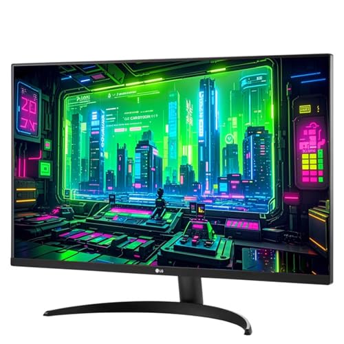 Image of LG 32 inch Ultrafine 4K UHD (3840 x 2160) Computer Monitor, HDR10, 90% DCI-P3, Dynamic Action Sync, OnScreen Control, Built-in Speakers, Black Stabilizer, Flicker Safe, Tilt Adjustment