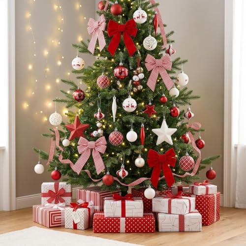 Victor's Workshop Weihnachtskugeln 70tlg. Kunststoff Christbaumkugeln Weihnachtsdeko Weihnachtsbaum Dekoration Set Plastik Ornament… – Ansicht 2