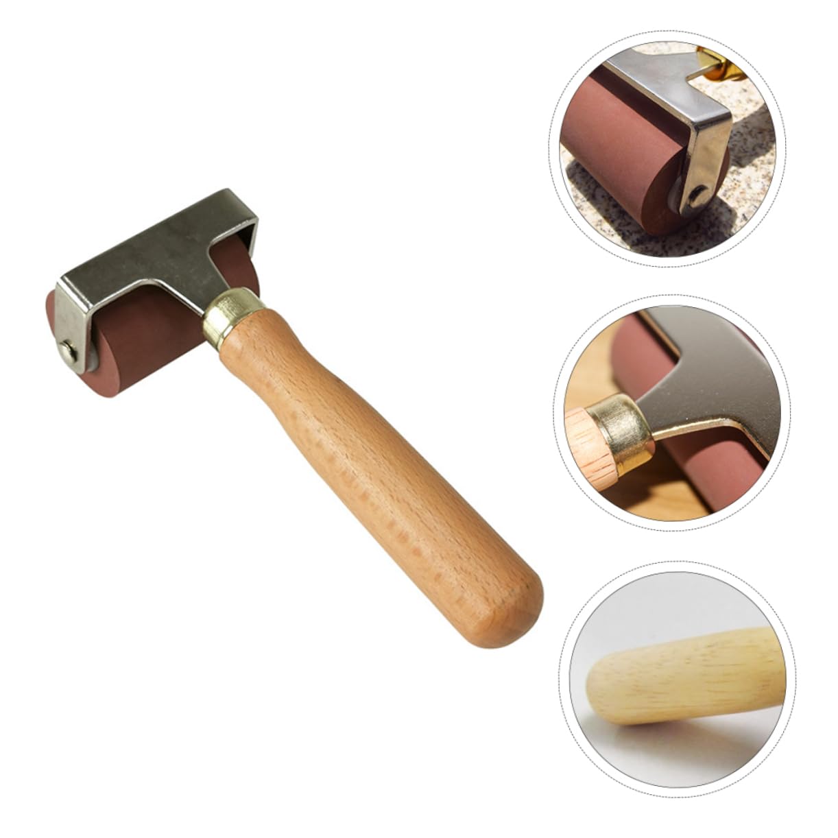 GLSTOY Printmaking Stamping Roller Art Printmaking Tool Ink Roller for Printing Stamping Brayers Roller Paint Brush Ink Random