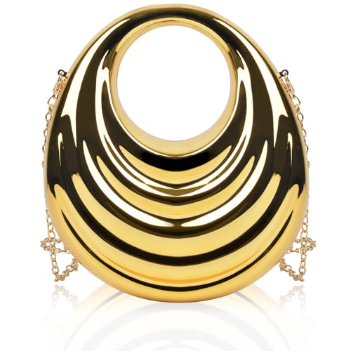 Shell Shoulder Handbag Novelty Chain Strap Purse Acrylic Fashion Crossbody Evening Bag Clutch for Women Girl