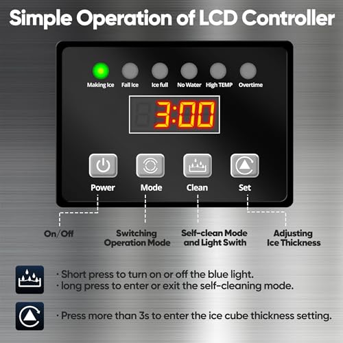 Coolski IM100B Commercial Ice Maker Machine thumb #4