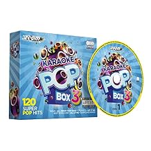 Zoom Karaoke Pop Box 3 Party Pack - 6 CD+G Box Set - 120 Songs Explicit Lyrics