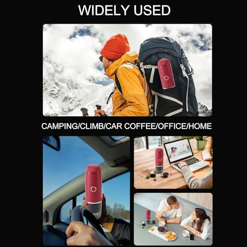 Cafetera portátil automática con calentamiento rápido 80 ml miniatura 4