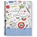 Hardcover Homemade With Love 8.5" x 11" Spiral Recipe Notebook/Journal, 120 Recipe Pages, Soft Touch Matte Laminated Cover, Black Wire-o Spiral. Made in the USA