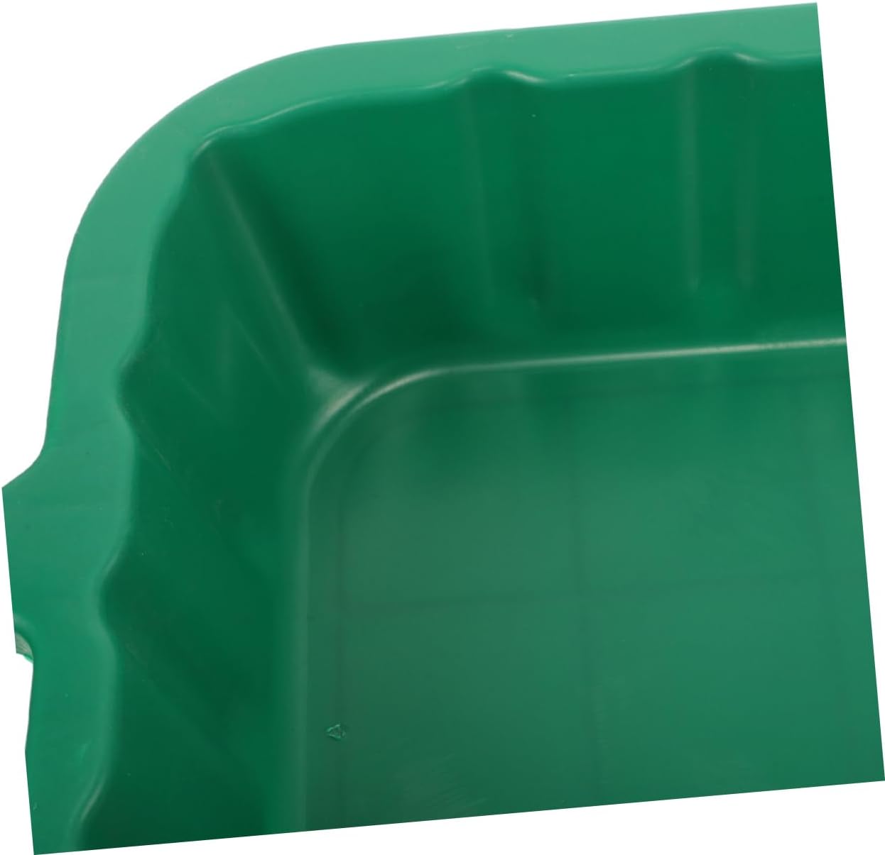 2Pcs Heavy Duty Plastic Oil Drain Pan Durable Automotive Cleaning Tray for Engine Oil Changes Tool Maintenance Easy to Use Versatile Cleaning