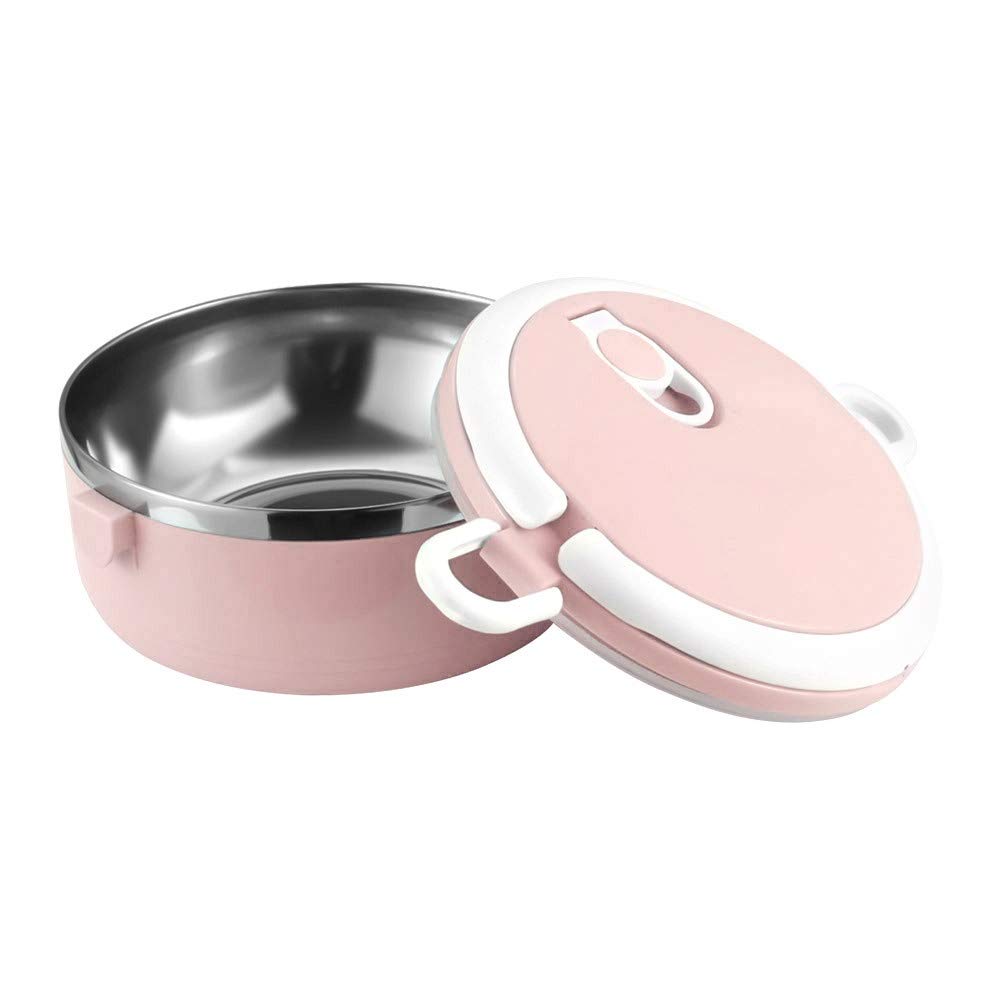 Contenitore termico in acciaio inox Bento Box, contenitore per alimenti per la preparazione dei pasti e in viaggio, design a prova di perdite