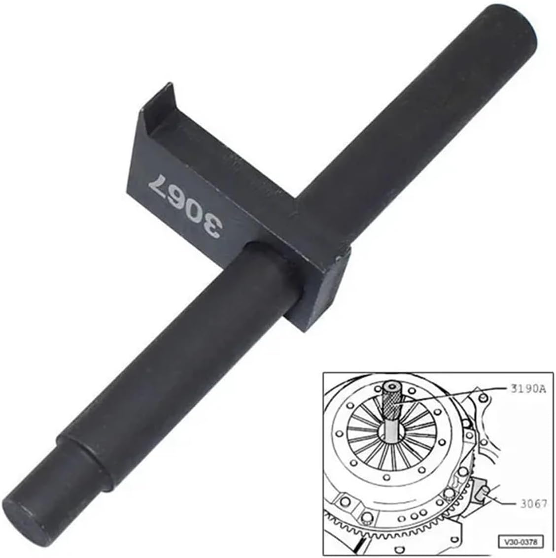 Flywheel Locking Tool Holder Compatible with Vw 3067