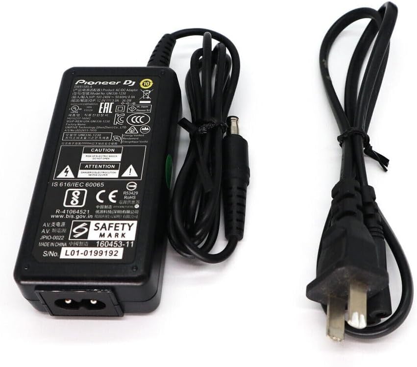 Fit for Pioneer DDJ-800 DDJ-1000SRT DDJ-1000SRTN DJ Controller AC Adapter Power Supply