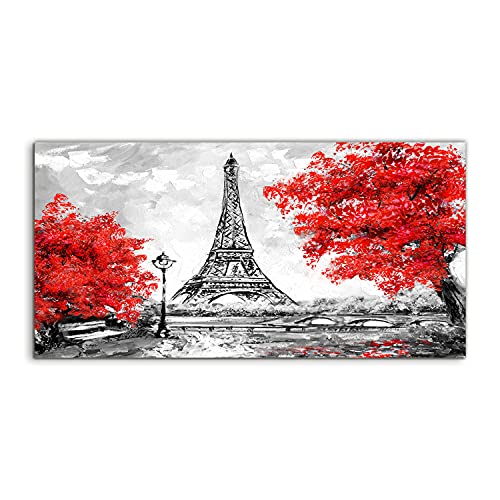 Cadre acrylique Paris 100x50cm pour sublimer la chambre et le salon