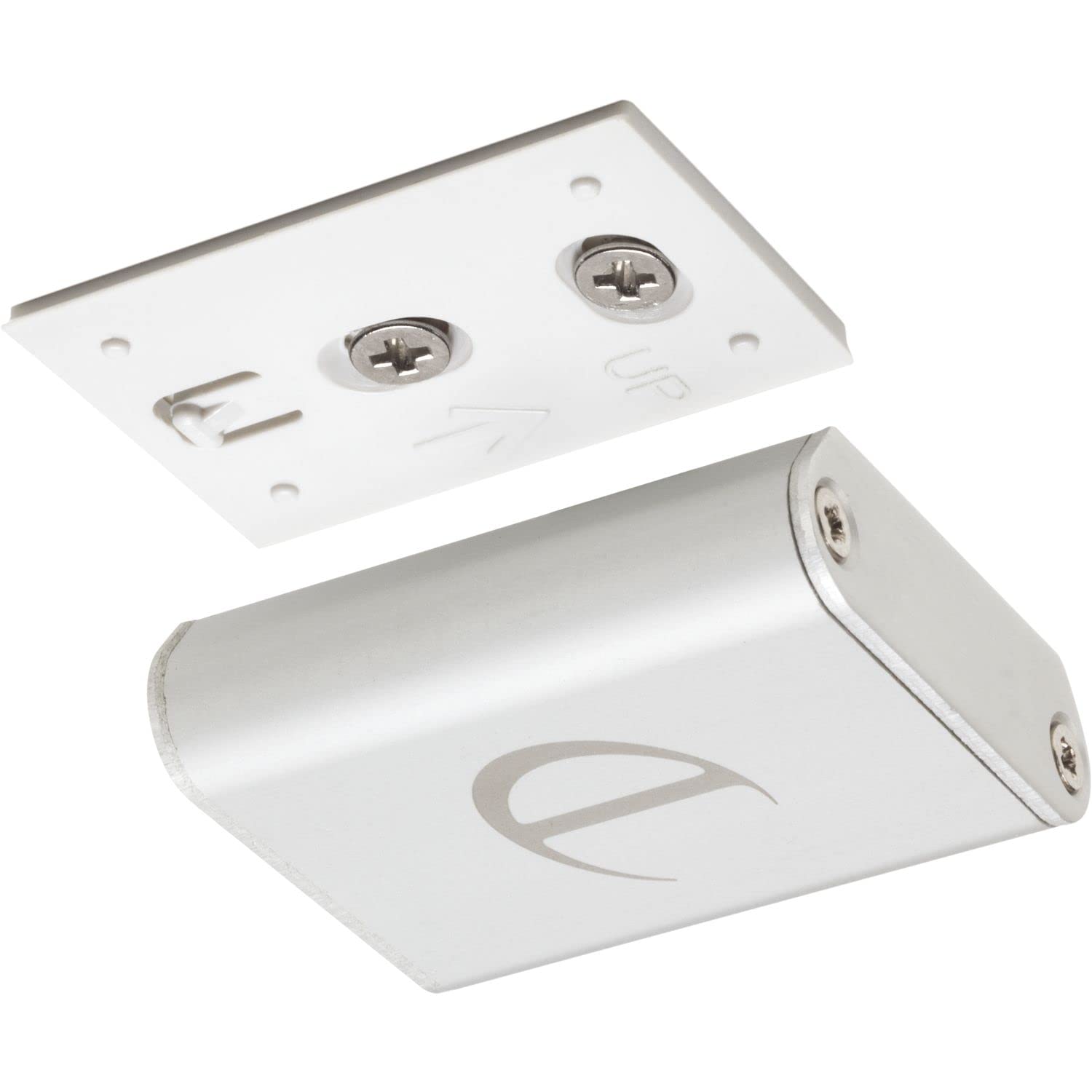 DOMUS LINE Interruttore a sfioramento, sensore a LED, dimmerabile, con funzione di memoria e distributore 10x, 12/24 V – 36/72 W, alluminio anodizzato