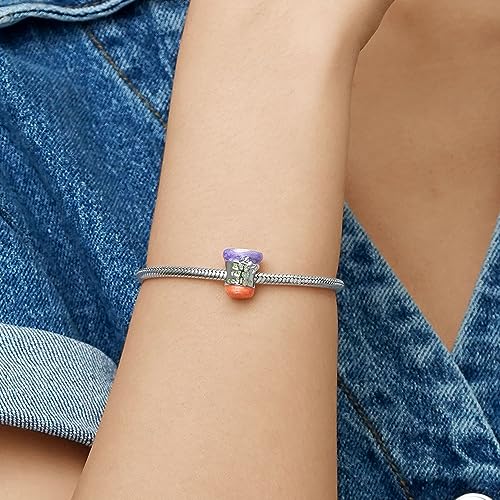 Image of GNOCE Halloween Charm Bracelet Fit Pandora Beads for Women Gift