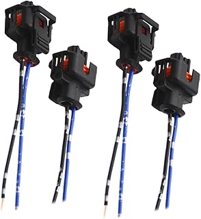 Totority Plugue Do Injetor De 4 Unidades Acessórios Do Carro Peças Do Carro Plugue Do Conector Acessórios Do Veículo Plugue Do Injetor De Combustível Plugue De Spray Automático