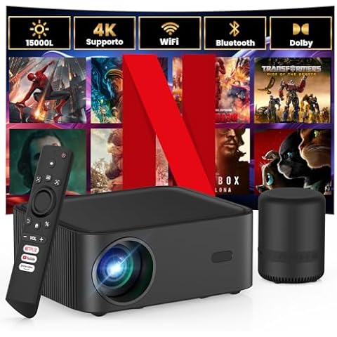 HOPVISION Mini Vidéoprojecteur 4K Cover