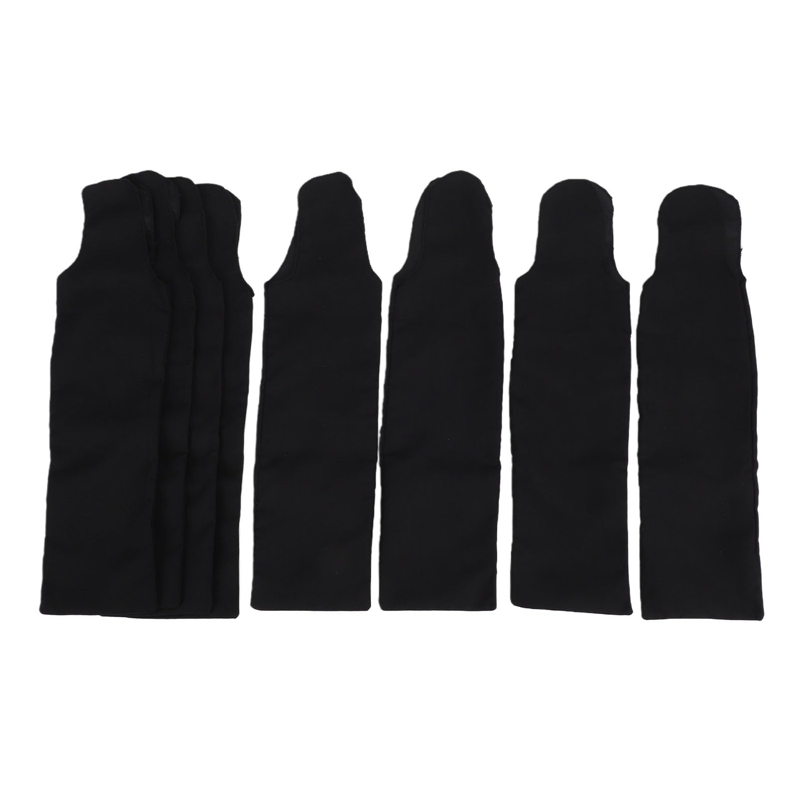 Confezione da 6 Protezioni per Criniera di Cavallo, Realizzate a Mano in Nylon, per Proteggere da, Sole e Fango. Tessuto Lavabile e Cinghie Regolabili.