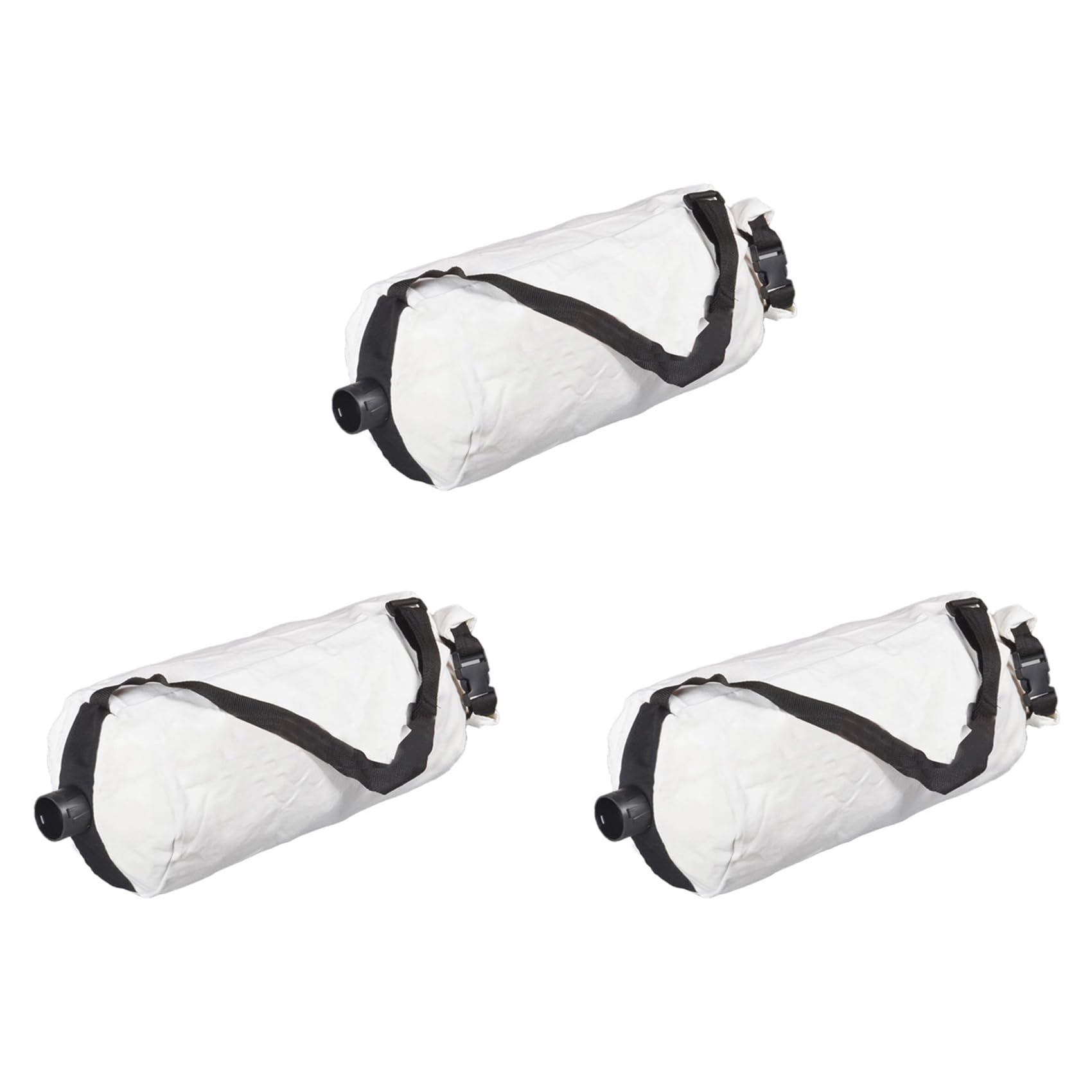 Jnchdghwa White 3X Wall Sander Vacuum Bag Dust Collect Universal Self-Priming Drywall Sander Dust Collect Bag Dust-Free Grinder Parts