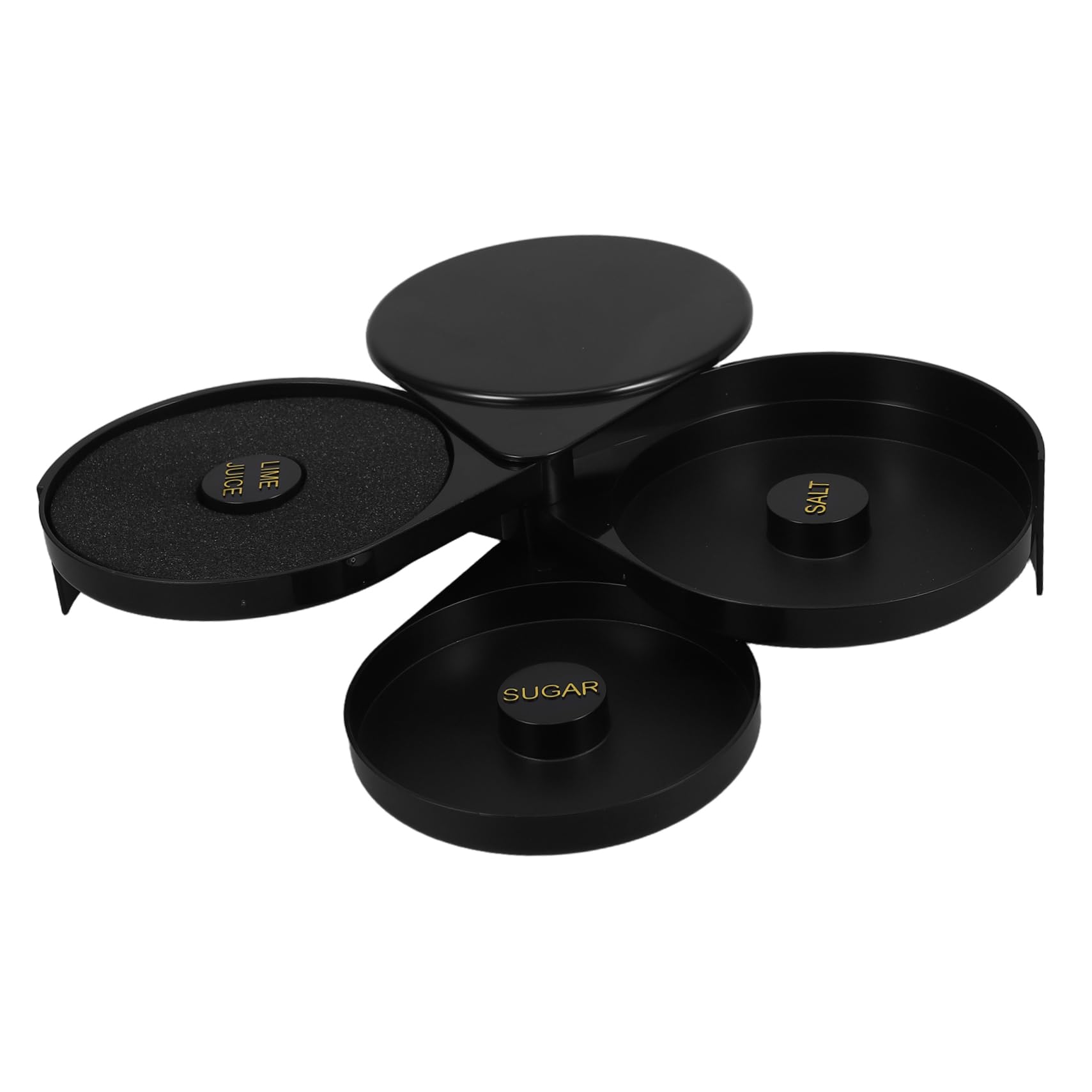 Gatuida Plastic Cocktail Salt Box Salt Rimmer for Cocktails Efficient Organization Space Saving Design