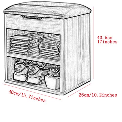 Banc de rangement pour chaussures d'entrée et petit espace