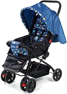 Carrinho de Bebê Luck Voyage - Azul Boreal