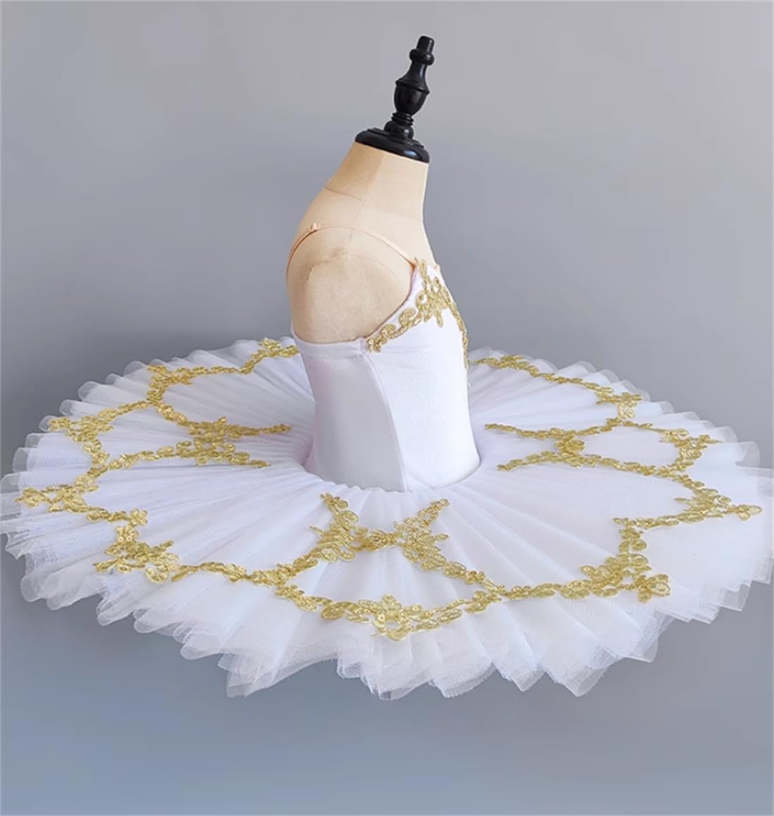 Vestido de tutú de Ballet para niña, Vestido de tutú para Fiesta de competición, Disfraz de Ballet Profesional, Leotardos de Tul, Falda