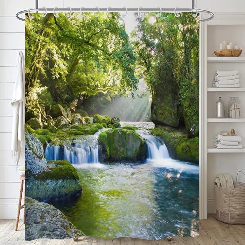 ASDCXZ Scenic Shower Curtain 180x200 cm - Image 3
