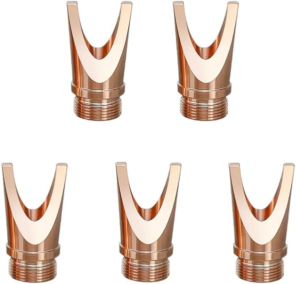 5 PCS Nozzles of Laser Welding Machine Dia M16 H40 15mmCopper Laser Nozzles for Fiber Laser Welder for CQWY/SUP