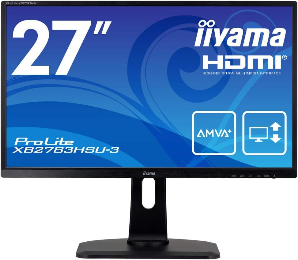 27インチ液晶モニター iiyama ProLite XB2783HSU④ Amazon.co.jp: 【整備済み品】iiyama ProLite XB2783HSU-B3 27インチ