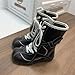 Girls Mid Colf Boots Fashion Lace-up Side Zipper Cowboy Boots 2025 Fall Winter Trendy High-top Shoes Black