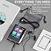 RUIZU 64GB HiFi Lossless MP3 Player, DAC DSD High Resolution Digital Audio Player, Portable Hi-Res Music Player with 2