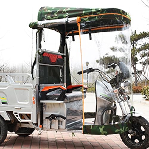 Auvent pour tricycle électrique 90 cm Vert B fini les coups de soleil