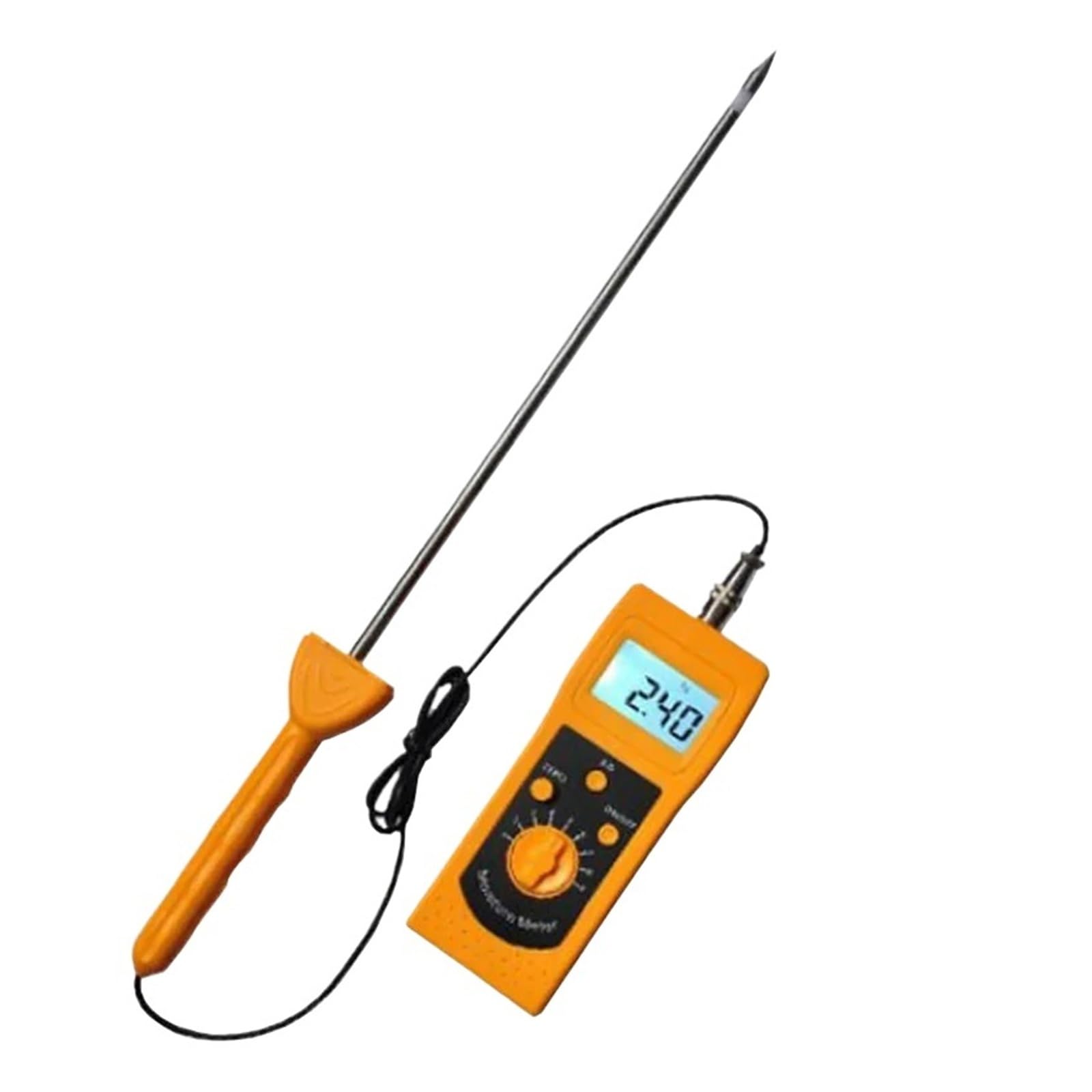 Medidor de humedad DM400C, probador de humedad y medidor de agua for diferentes materiales Con alta sensibilidad