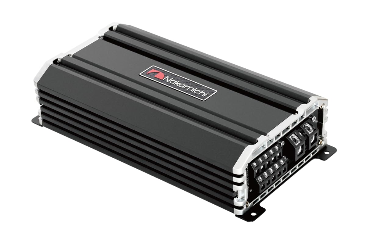 Nakamichi 5-Channel Amplifier NHTD600.5 Class D RMS Output @ 4Ω: 100W × 4 + 400W × 1 with Bass Knob Controller Included-image-24