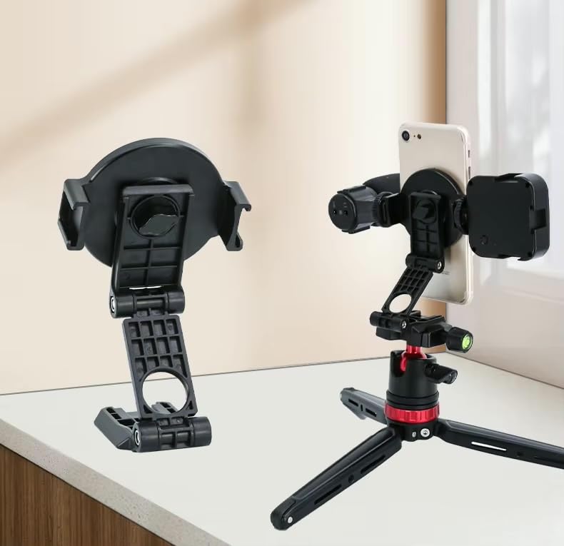 Support magnétique universel pour smartphone avec fixation griffe reflex