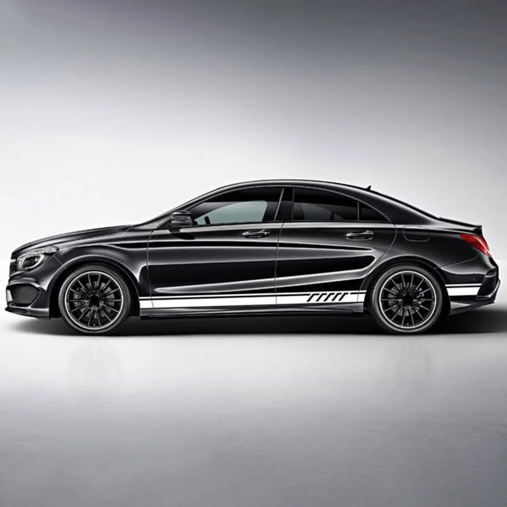 Calcomanía de Franjas Laterales, para Benz C117 X117 W117 C118 X118 CLA Clase CLA45 AMG CLA35
