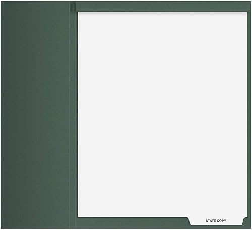 State Copy' Divisor de ficha de índice con grapas superiores, 100/paquete