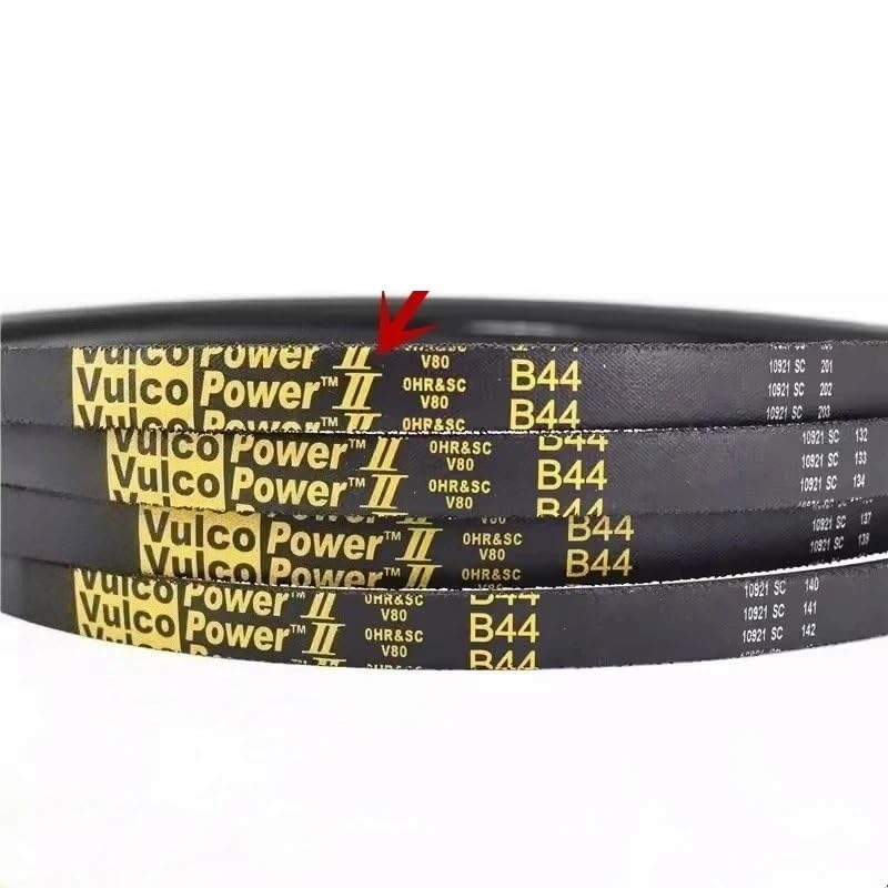Moto trasmissione Cinghie A124 A125 A126 A127 A128 Cinghia Trapezoidale Gomma Per Trasmissione Industriale Macchinari Pesanti(A127)