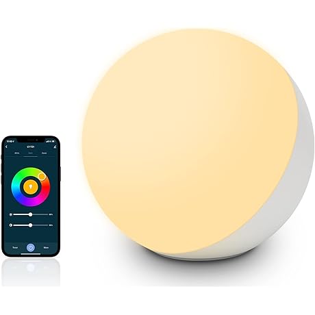 EasMo Kids Night Light: Voice & Touch Control