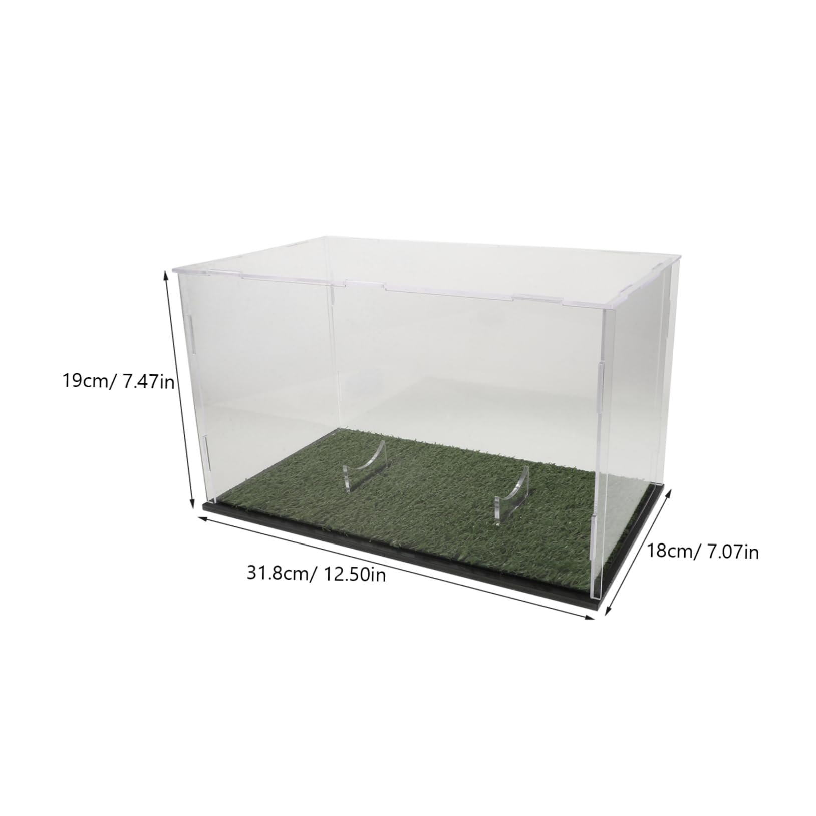VALICLUD Caja De Rugby Soporte Multiusos Vitrina Acrílica para Balones De Fútbol