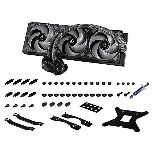 Image of ARCTIC Liquid Freezer II 360 RGB Multi-Compatible AIO CPU Liquid Cooler with Triple 120mm RGB Fans, PWM Controlled Pump and 40mm VRM Fan for Intel & AMD (Support LGA 1700 with Kit Included)