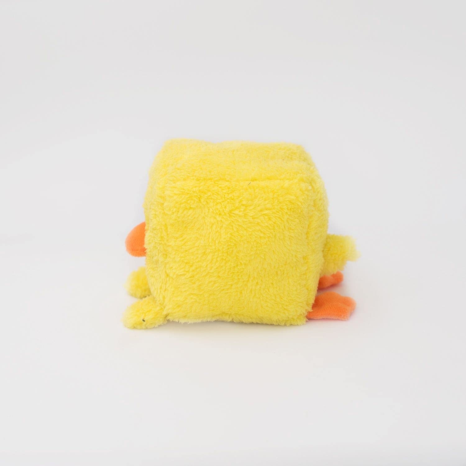 ZippyPaws Squeakie Blocks - Duck Dog Squeaky Plush Toy for Dogs - Image 2