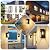 Outdoor Wall Light Fixtures, Exterior Waterproof Lanterns, Black Porch Lights with Glass Shade, Sconces Wall Mount Lighting with E26 Socket, Anti-Rust Wall Lamps for Patio Front Door Entryway, 2-Pack