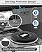 Sunoony Walkman CD Player,Portable CD Player for Car,Personal Disman CD Player with Headphones Jack,LCD Display,Anti-Skip,Aux-Out Cable/TF Slot,2*AA Batteries or Type-C Supply for Home,Travel and Car
