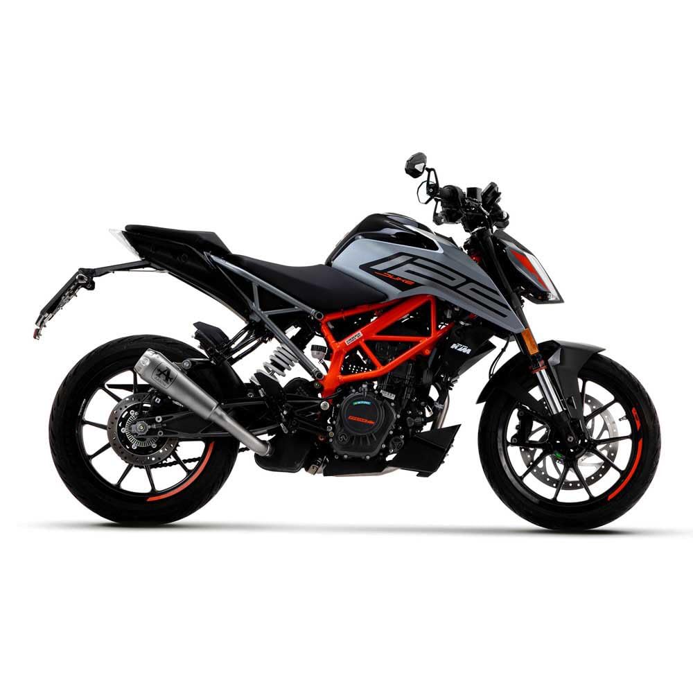 ARROW MARMITTA OMOLOGATA PRO-RACE NICHROM RACCORDO SALDATO KTM DUKE 125/390 '21 RIC.ORIGINALE